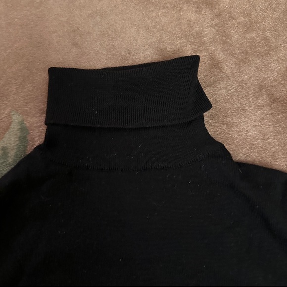 Dolce & Gabbana cropped turtleneck wool sweater XS S - Picture 2 of 5
